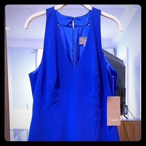 Theia Royal Blue Cocktail Dress